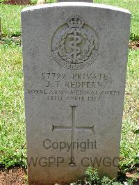 Dar Es Salaam War Cemetery - Redfern, John Thomas